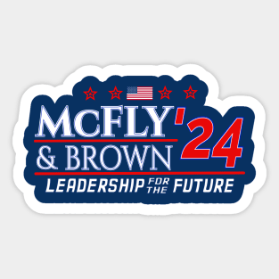 McFly and Brown 2024 Sticker